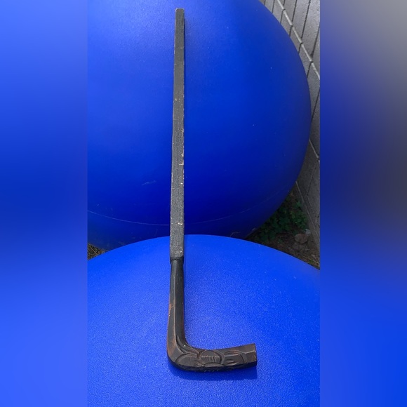 Early 20th Century Vtg Hand Crafted Carved Dual Hardwood Walking Stick Cane - Picture 15 of 16